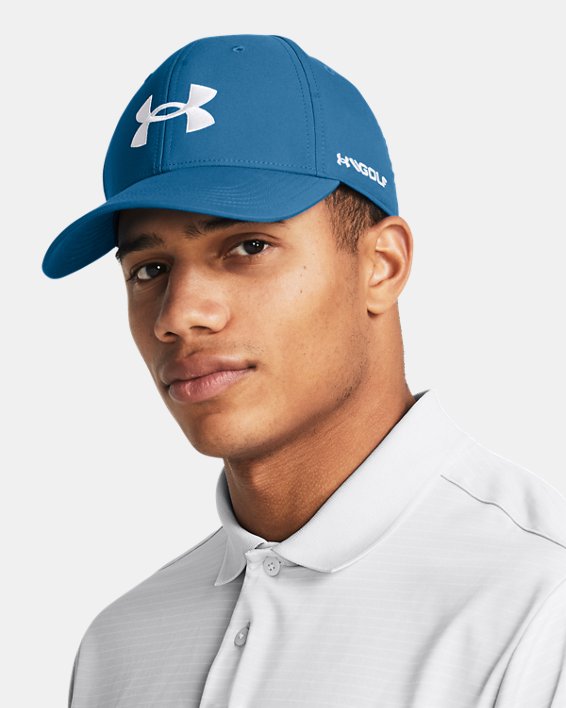 Cappello UA Golf96 da uomo, Blue, pdpMainDesktop image number 2
